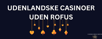 Casino Sider Uden Rofus Favoritter for Spilsjæle